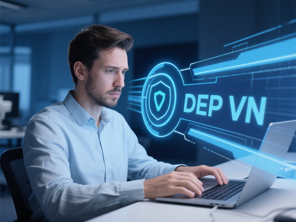 下载深度VPN,在家办公的网络安全强大保障